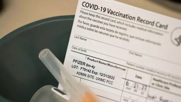 Farewell to CDC Vaccination Cards, Yet Covid-19 Persists