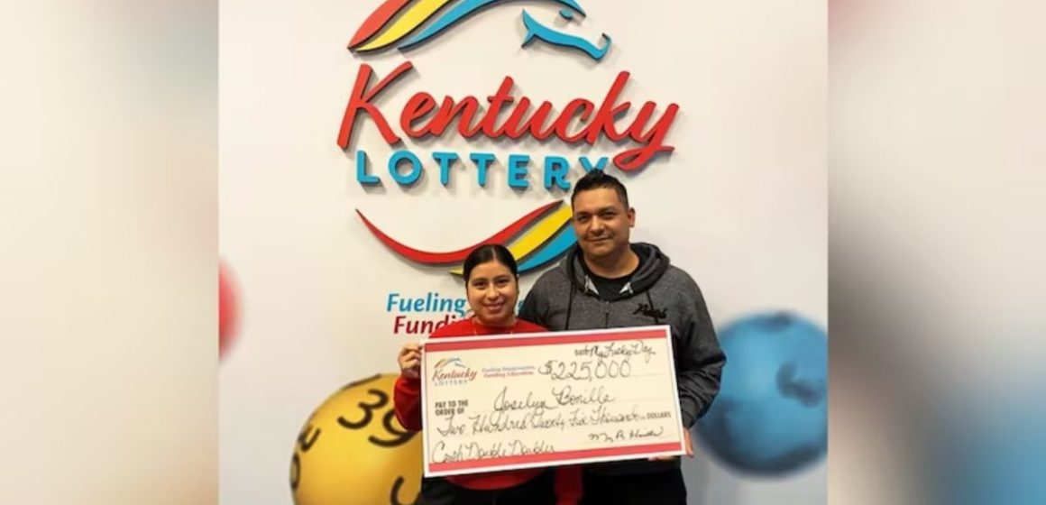 Couple on vacation wins $225,000 with lottery scratch-off while drinking coffee