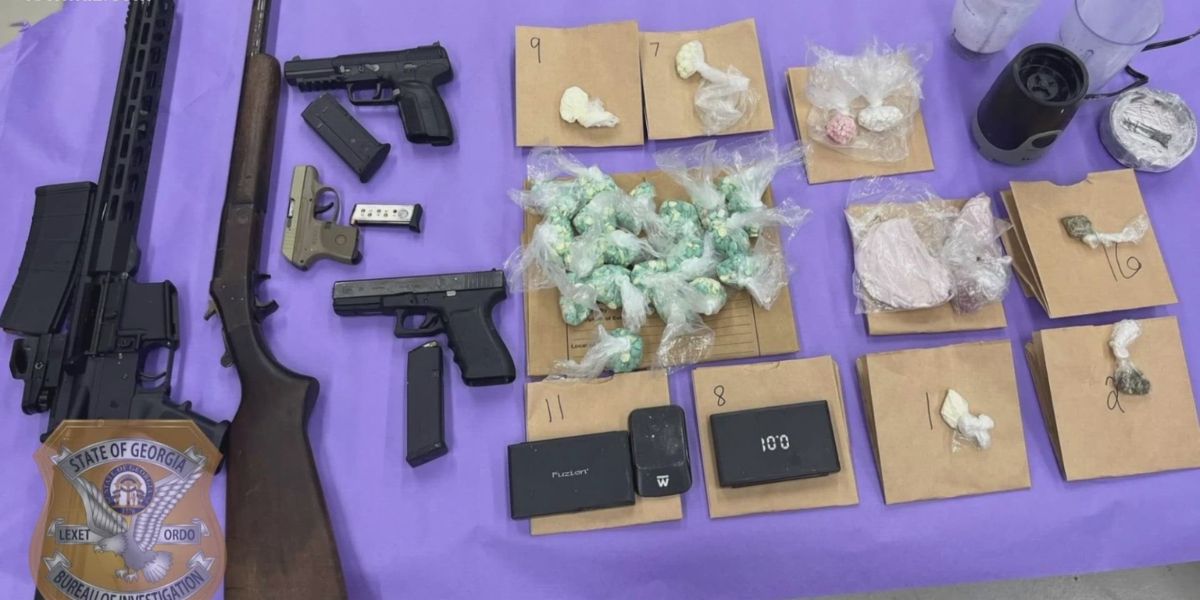 Multiple Georgia men charged with narcotics and weapons trafficking