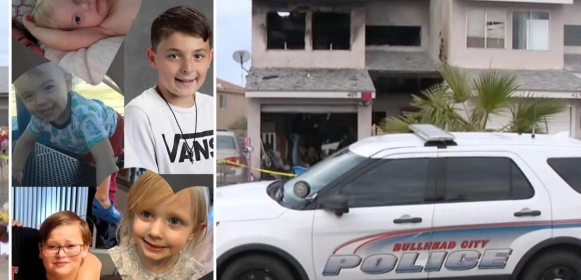 Police say 5 kids home alone die in fire while father shops for Christmas