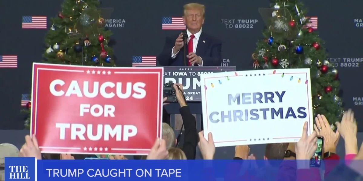 Trump airs a Christmas TV commercial in early voting areas